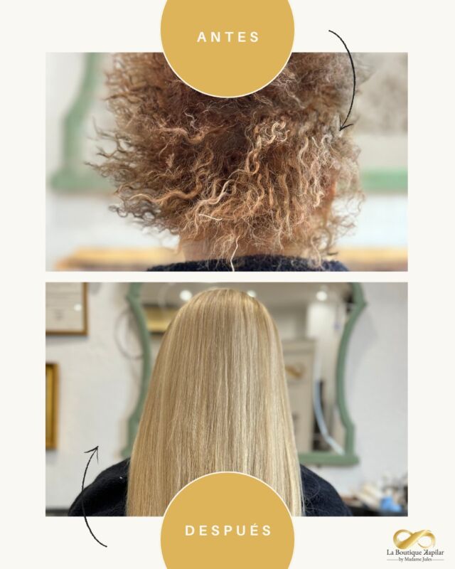 Antes y después: Cambio radical 360º 💇‍♀️✨

Este es uno de nuestros trabajos con un cambio radical de 360 grados. La clienta tenía el cabello dañado, muy fino y corto, pero siempre soñó con un pelo largo y rubio. En La Boutique ʞapilar, adaptamos un sistema capilar a sus gustos y preferencias, ¡y los resultados fueron increíbles! 🌟💖

¿Tú también quieres un cambio de look espectacular?

📲 Contacta con nosotros: +34 631655001 - +34 604 880 203 - +34 865 55 44 37
📧 info@laboutiquekapilar.com
🌐 laboutiquekapilar.com

#CambioRadical #AntesYDespues #EstiloNuevo #TransformacionCapilar #CabelloLargoYRubio #SistemaCapilar #BellezaCapilar #LookEspectacular #LaBoutiqueʞapilar #SalonDeBelleza